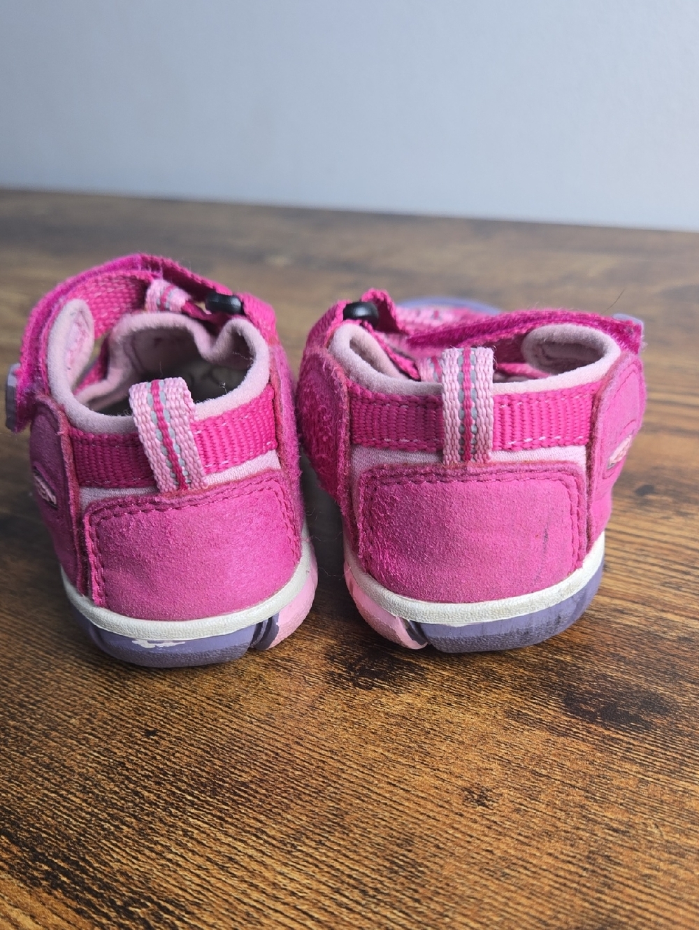 Keen Toddlers' Seacamp II CNX Very Berry/Dawn Pink Closed-Toe Sandals Sz 6 - Picture 4 of 8